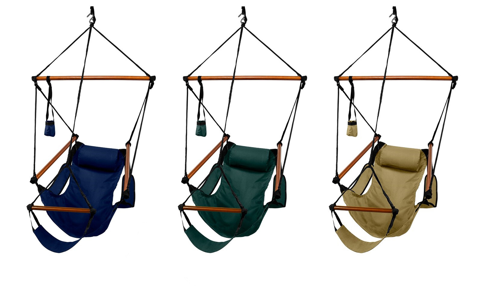 Portable Hammock Chair Rope ຄູ່ມືສະພາແຫ່ງ