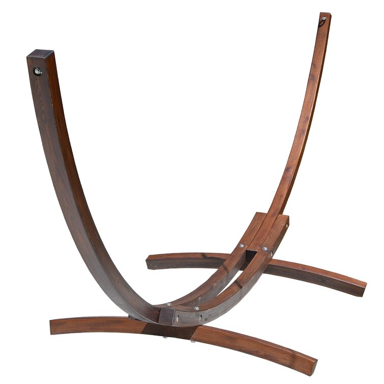 Wood Arc Hammock Stand ຄູ່ມືການຕິດຕັ້ງ