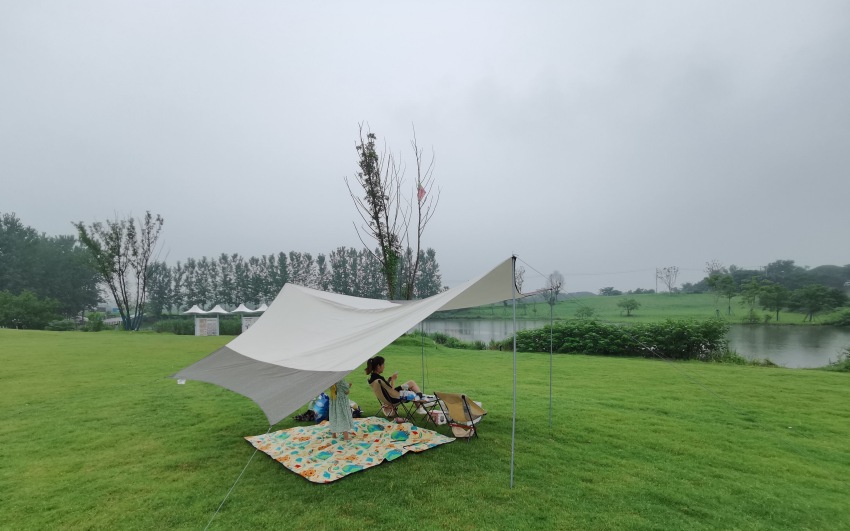 solo camping, ວິທີການສ້າງ canopy ດຽວ?