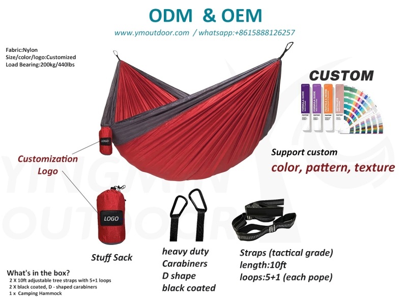 ຮູບແບບຮ້ອນ hammock camping