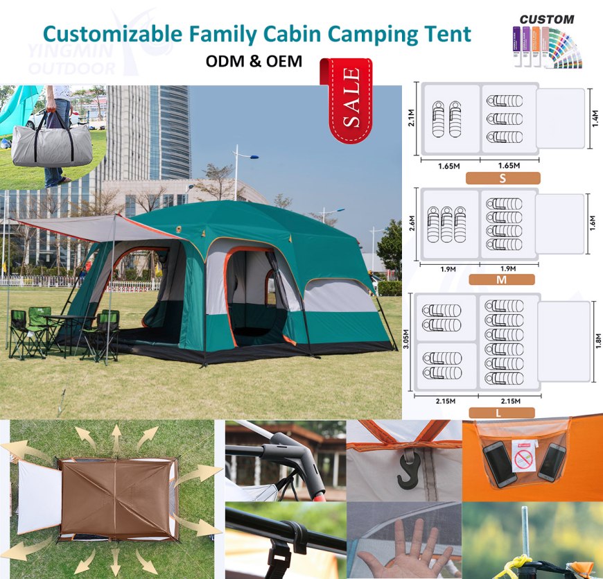 tent ຄອບຄົວທີ່ສົມບູນແບບ!