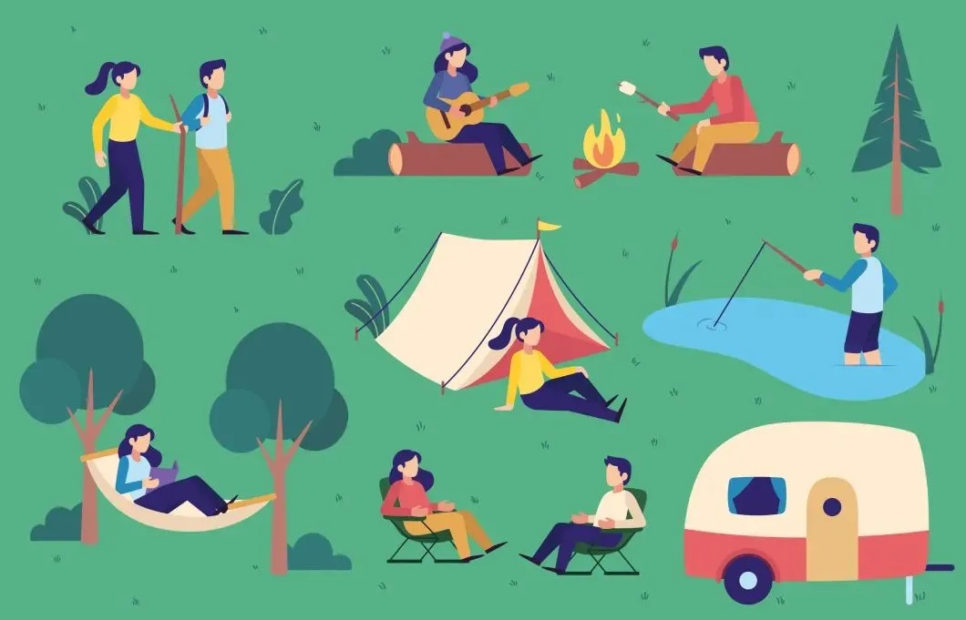 ຄວາມແຕກຕ່າງລະຫວ່າງ camping ແລະ camping ແມ່ນຫຍັງ?