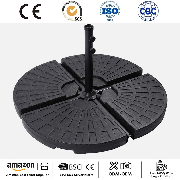 4PCS ພັດລົມຮູບຊົງ Umbrella Base Stand
