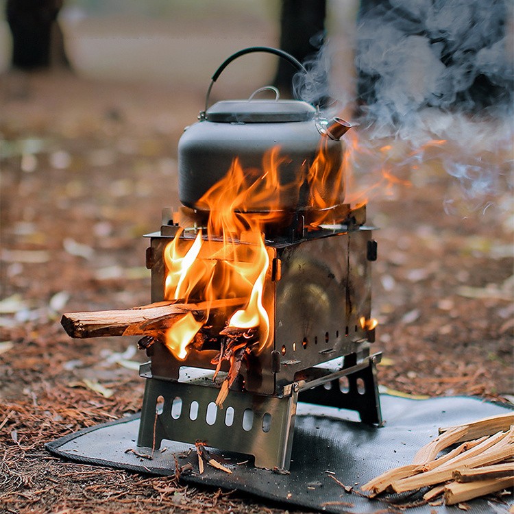 ເຕົາເຜົາໄມ້ camping