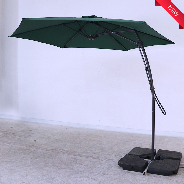 ໃໝ່ລ່າສຸດ 10FT Patio Cantilever Offset Umbrella