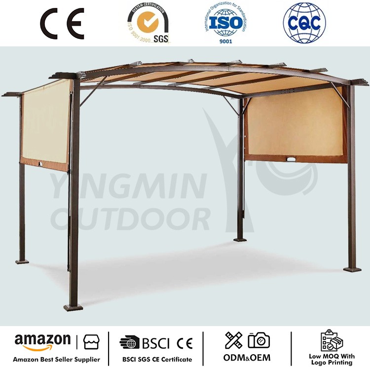 Pergola Canopy ຖອດຖອນໄດ້ກາງແຈ້ງ