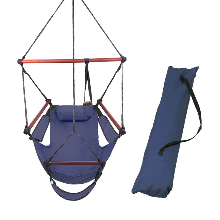 Portable Hammock ເກົ້າອີ້ເຊືອກ Sky Swing